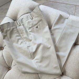 Travel Smart Rountree  & Yorke Men's Khaki Dress Pants